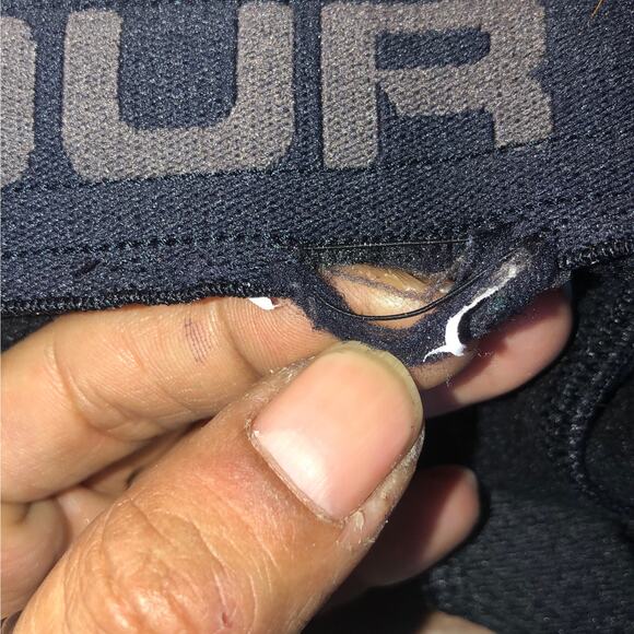 Under Armour Men's Black Joggers Pants Size Large ColdGear Loose Fit Sportswear - Picture 10 of 12